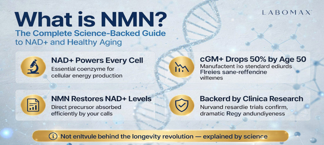 What is NMN? The Complete Science-Backed Guide to NAD+ and Healthy Aging